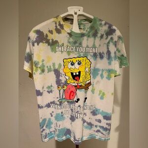 NICKELODEON • T-SHIRTS SpongeBob Size Large Unisex
